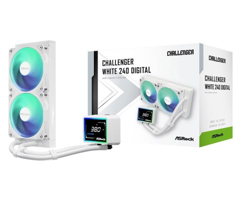 Asrock Chłodzenie ASRock Challenger White 240 Digital