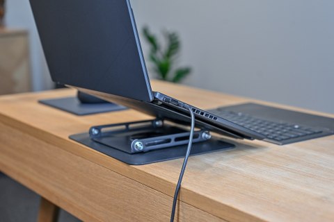 Media tech MEDIA-TECH REGULOWANA, OBRACANA, ERGONOMICZNA PODSTAWKA POD LAPTOPA LAPTOP STAND ROTO MT2662