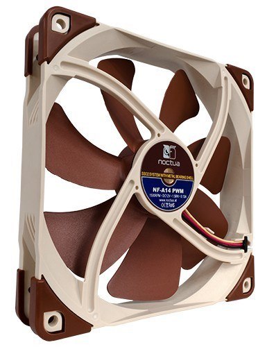 Noctua Wentylator NOCTUA 140mm NF-A14 PWM SSO2, AAO Frame