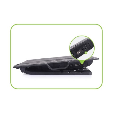 TECHly TECHLY PODSTAWKA CHŁODZĄCA WENTYLATOR POD LAPTOPA