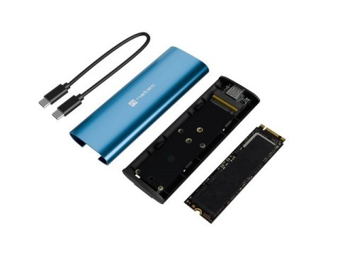 NATEC NATEC OBUDOWA SSD RHINO M.2 NVME LITE USB-C 3.2