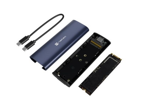 NATEC NATEC OBUDOWA SSD RHINO M.2 NVME LITE USB-C 3.2