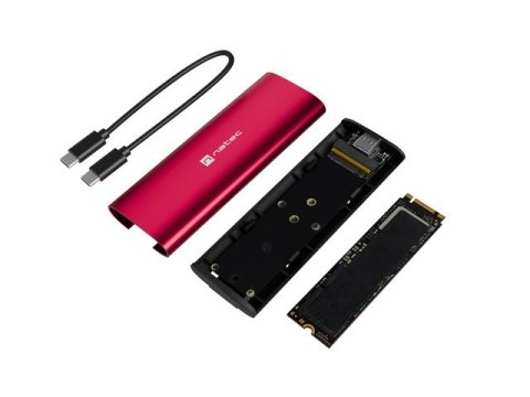 NATEC NATEC OBUDOWA SSD RHINO M.2 NVME LITE USB-C 3.2