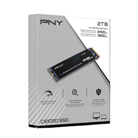 PNY Technologies Dysk SSD PNY CS1030 2TB M.2 2280 PCI-E x4 Gen3 NVMe