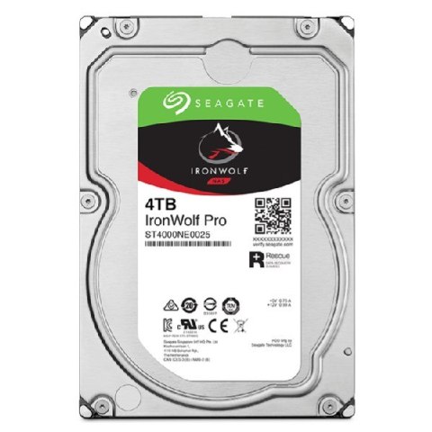 Seagate Dysk HDD Seagate IronWolf Pro (4 TB; 256MB; 3.5"; SATA)
