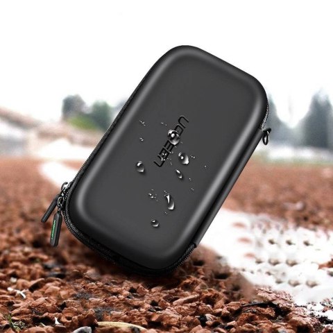 UGREEN Ugreen Etui na dysk twardy HDD i akcesoria (16,5 x 9,5 x 4,5 cm; czarny)