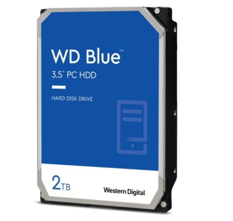 WD Dysk HDD WD Blue WD20EARZ (2 TB ; 3.5"; 64 MB; 5400 obr/min)