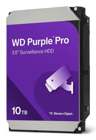 WD Dysk HDD WD Purple Pro WD102PURP (10 TB ; 3.5"; 256 MB; 7200 obr/min)
