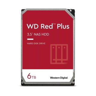 WD Dysk HDD WD Red Plus WD60EFPX (6 TB ; 3.5"; 256 MB; 5400 obr/min)