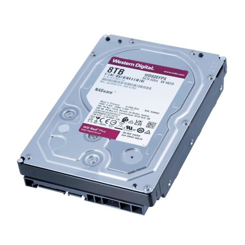 WD Dysk HDD WD Red Plus WD80EFPX (8 TB ; 3.5"; 256 MB; 5640 obr/min)