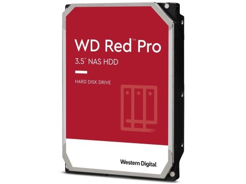 WD Dysk HDD WD Red Pro WD221KFGX (22 TB ; 3.5"; 512 MB; 7200 obr/min)