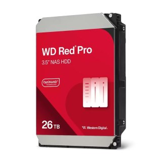 WD Dysk HDD WD Red Pro WD260KFGX (26 TB ; 3.5"; 512 MB; 7200 obr/min)
