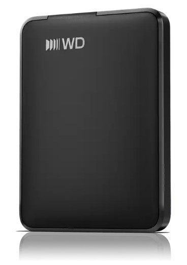 WD Dysk zewnętrzny HDD WD Elements Portable 2TB 2.5 USB-C Black