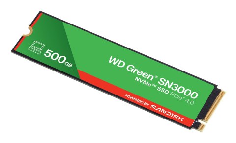 WD SSD WD Green SN3000 500GB NVMe WDS500G4G0E