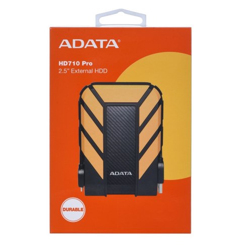 ADATA Dysk zewnętrzny HDD ADATA HD710 PRO (1TB; 2.5"; USB 3.2; żółty)