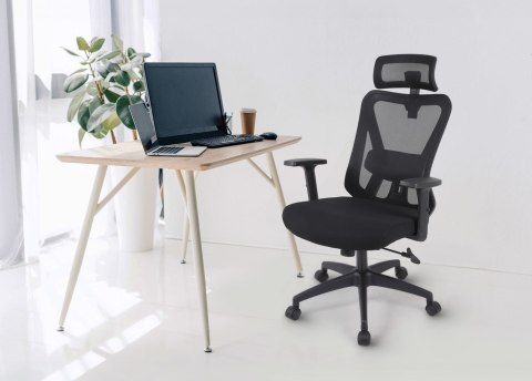 Activejet Activejet Ergonomiczny fotel biurowy T5 czarny