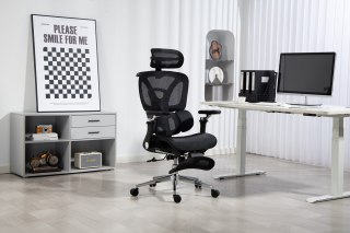 Activejet Activejet Fotel biurowy Ergonomiczny YK848 czarny