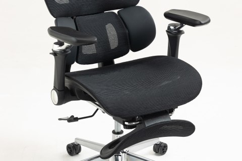 Activejet Activejet Fotel biurowy Ergonomiczny YK848 czarny