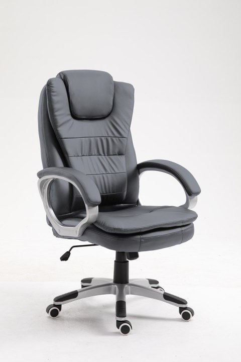 Activejet Activejet Fotel biurowy z masażem, podgrzewany YK7304 szary