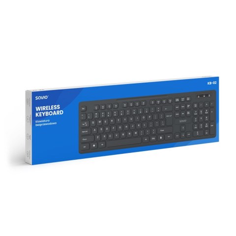 SAVIO SAVIO KLAWIATURA BZPRZEWODOWA KB-02
