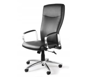 UNIQUE Fotel biurowy Adella C239 skóra naturalna HL-4 czarna