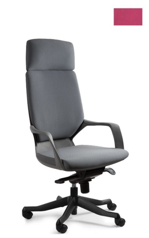 UNIQUE Fotel biurowy Apollo BL401 magenta/czarny