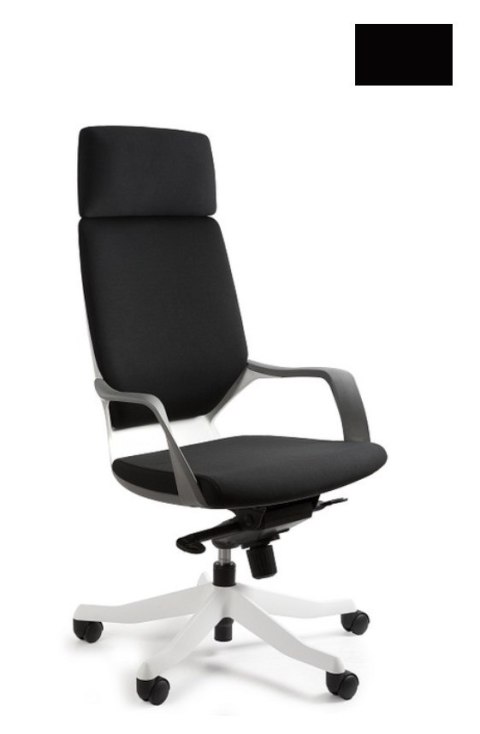 UNIQUE Fotel biurowy Apollo BL418 czarny/biały