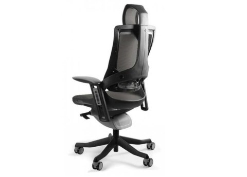 UNIQUE Fotel biurowy Wau 2 NW41 siatka charcoal/czarny