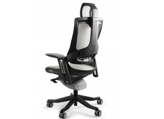 UNIQUE Fotel biurowy Wau 2 NW42 siatka snowy/czarny