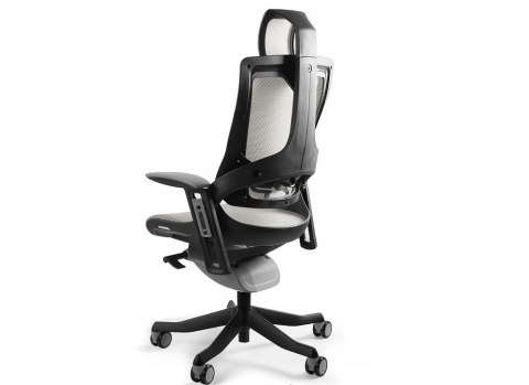 UNIQUE Fotel biurowy Wau 2 NW42 siatka snowy/czarny