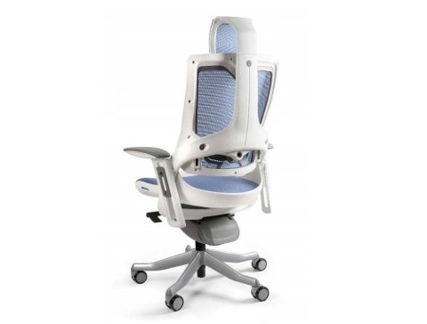 UNIQUE Fotel biurowy Wau 2 NW43 siatka royalblue/biały