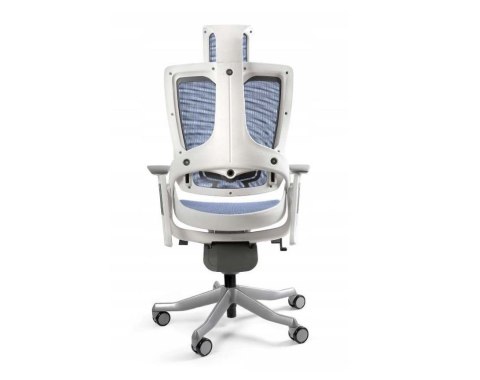UNIQUE Fotel biurowy Wau 2 NW43 siatka royalblue/biały