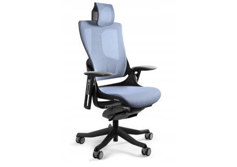 UNIQUE Fotel biurowy Wau 2 NW43 siatka royalblue/czarny