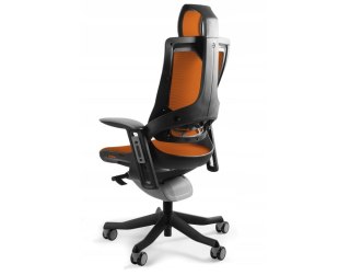 UNIQUE Fotel biurowy Wau 2 NW45 siatka mandarin/czarny