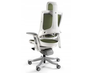 UNIQUE Fotel biurowy Wau 2 NW46 siatka olive/biały