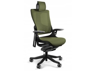 UNIQUE Fotel biurowy Wau 2 NW46 siatka olive/czarny