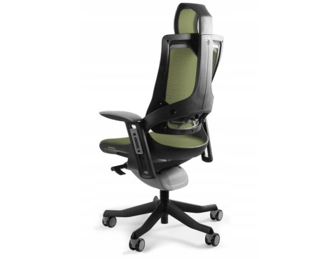 UNIQUE Fotel biurowy Wau 2 NW46 siatka olive/czarny