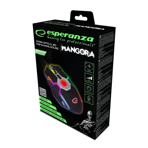 Esperanza ESPERANZA MYSZ PRZEWOD. 8D DLA GRACZY MANGORA EGM701
