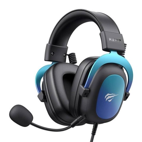 HAVIT Słuchawki gamingowe bluetooth HAVIT H2002U PRO (czarno-niebieskie)