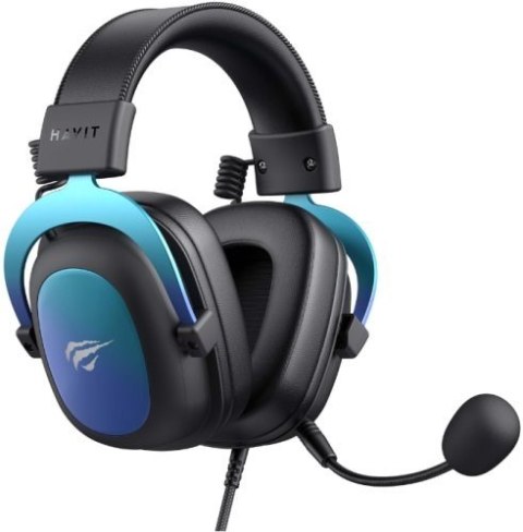 HAVIT Słuchawki gamingowe bluetooth HAVIT H2002U PRO (czarno-niebieskie)