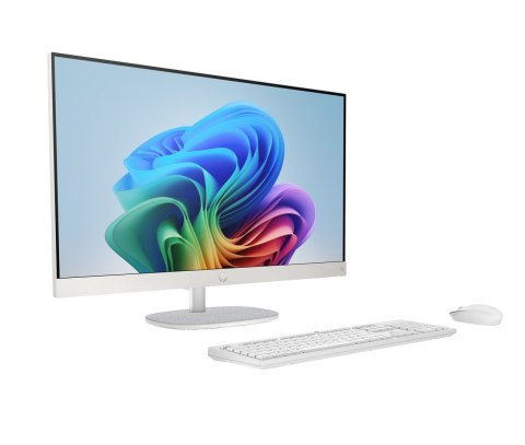 Hewlett-Packard HP AiO 27-ct2004nw Ryzen AI 5 330 27.0"FHD IPS 300nits AG 16GB DDR5 5600 SSD512 Radeon 820M Cam1080p+IR Win11 Shell White/Light 