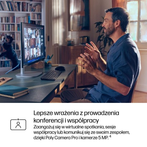 Hewlett-Packard HP Elite Studio 8 AiO G1i Ultra 7 265 23.8"FHD 250nits IPS LBL AG 16GB DDR5 5600 SSD1TB Intel Graphics Cam5MP W11Pro 3Y OnSite