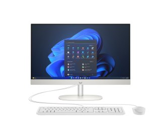 Hewlett-Packard HP ProOne 240 G10 AIO Ultra 5 125U 23.8"FHD 250nits IPS AG 16GB DDR5 5600 SSD512 Intel UHD Cam5MP+IR W11Pro White 3Y OnSite