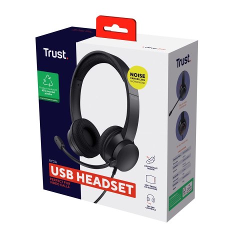 Trust Słuchawki TRUST AYDA USB-ENC