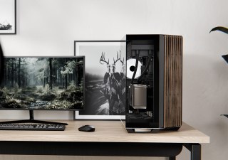 APNX Obudowa PC APNX V1, Midi-Tower, ATX, Tempered Glass, Holz, schwarz