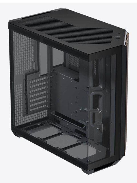 APNX Obudowa PC APNX V1, Midi-Tower, ATX, Tempered Glass, Holz, schwarz