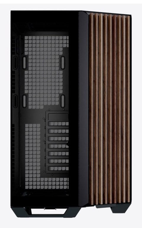 APNX Obudowa PC APNX V1, Midi-Tower, ATX, Tempered Glass, Holz, schwarz