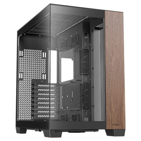 Antec Obudowa komputerowa Antec C8 Wood Full Tower Czarny, Drewno