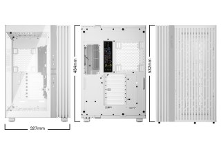 BE QUIET! OBUDOWA BE QUIET! Light Base 900 DX White