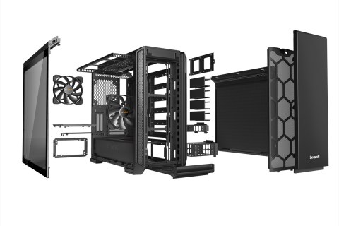 BE QUIET! Obudowa BE QUIET! SILENT BASE 601 BGW26 (ATX, Extended ATX, Mini ATX, Mini ITX; kolor czarny)